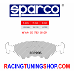 Pastiglie freno Sparco posteriori/anteriori Ferrari Mondial, Ford escort 3, Fiesta3, Orion